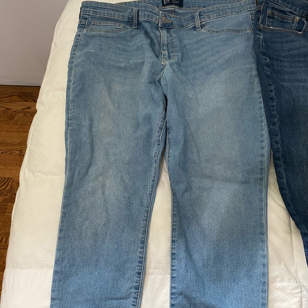 3 pair,Gap women’s jeans. 3 pair sold as lot, or make an offer on a single pair
